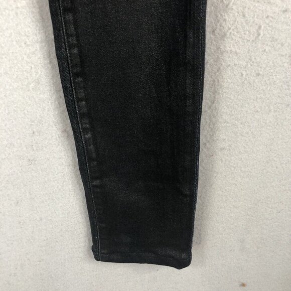 Citizens of Humanity Jeans Womens 28 Indigo Wax Coated Rocket High Rise Skinny - Picture 11 of 16